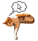 Pixel the cat is dreaming