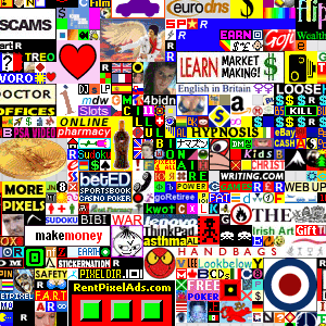 Million Dollar Homepage Zoom 1