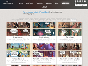 https://www.davidrevoy.com/categorie2/webcomics